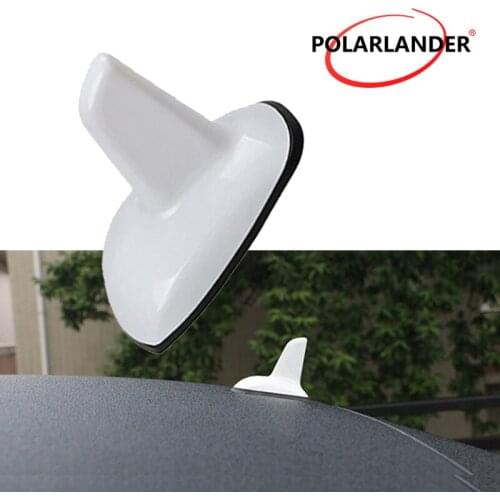 Car accessory GPS Style Shark Fin Adhesive Decorative Dummy Antenna Aerial For Benz For Mercedes car styling Black