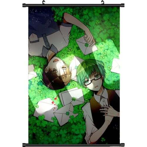Coscase Anime Kuroko no Basketball Kuroko Tetsuya Kagami Taiga Junpei Honda Home Decor Wall Scroll Poster Decorative Pictures