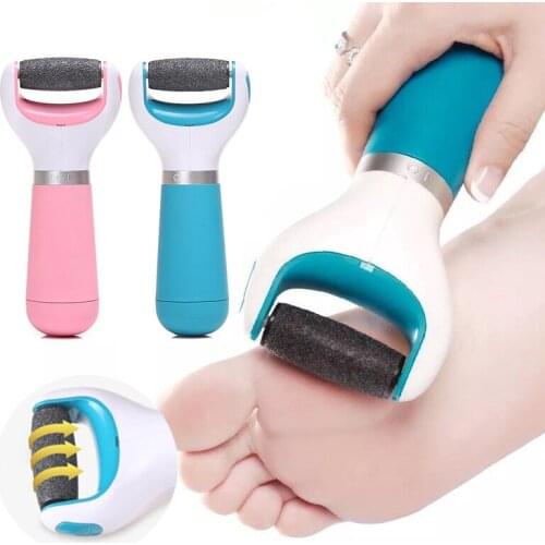 Electric Foot File Foot Callouses Dead Skin Remover Shaver Foot Care Tool Remove Dry Dead Hard Cracked Skin Safe and Painless