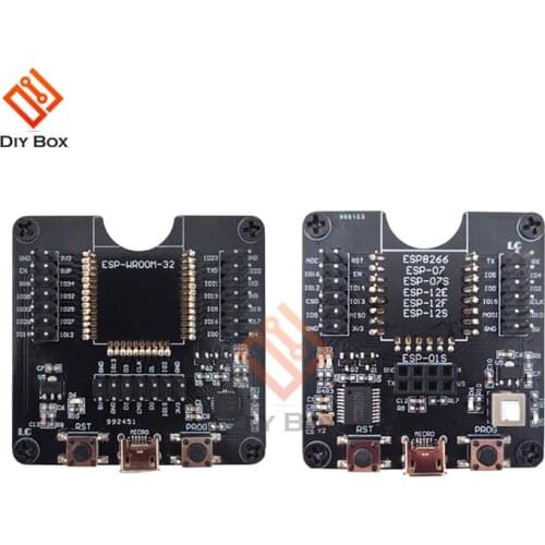 ESP8266 ESP-WROOM-32 ESP32-WROVER Development WIFI Board Test Frame Burning Fixture Tool Downloader for ESP-01S ESP12S ESP07S