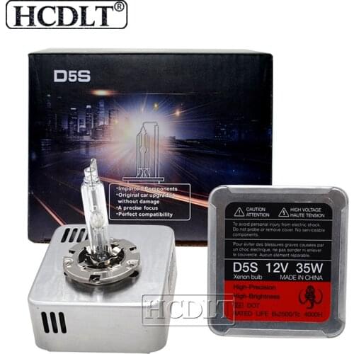HCDLT New Genuine 2PCS D5S Car Light Bulb 35W 55W Xenon D5S 5500K Car Headlamp Bulb Replacement HID Ballast 9285 410 171