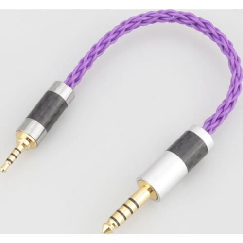 HIFI 2.5mm TRRS Balanced Male to 4.4mm Balanced Male Audio Adapter Cable 4.4mm to 2.5mm TRRS Balance Cable