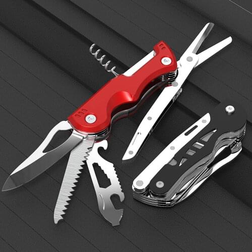 New Multifunction Folding Swiss Pocket Knife Army Survival Outdoor Camping Tool Stainless Steel Pocket-Size Hunting knives