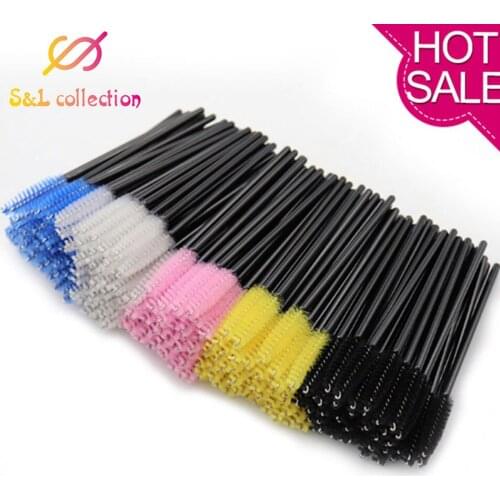 Eyelash brush Makeup brushes Disposable Mascara Wands Applicator Eye Lashes Cosmetic Brushes set For Makeup Maquiagem Tool