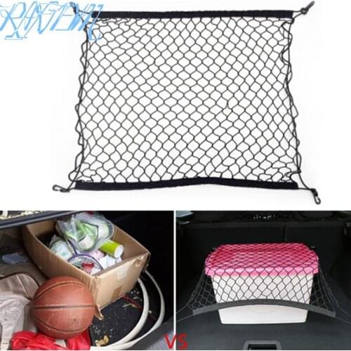 Nylon Car Rear Cargo Net Trunk Storage Organizer Net For Opel Mokka Corsa Astra G J H insignia Vectra Zafira Kadett Monza Combo