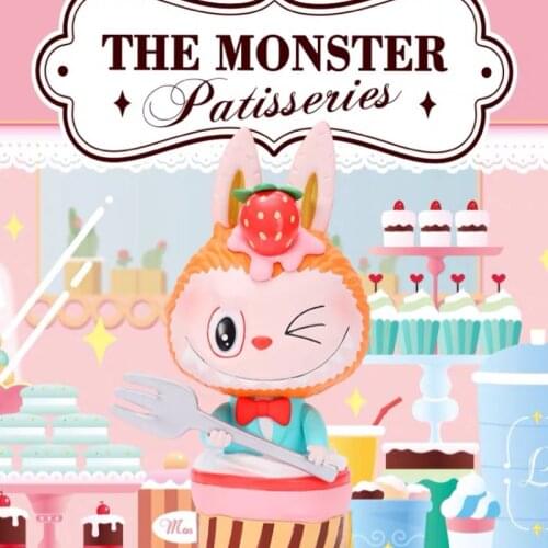 Original Pop Mart LABUBU Elf Dessert Blind Box Toy Figurine Accepts Designated Style Cute Anime Character Gifts Free Shipping