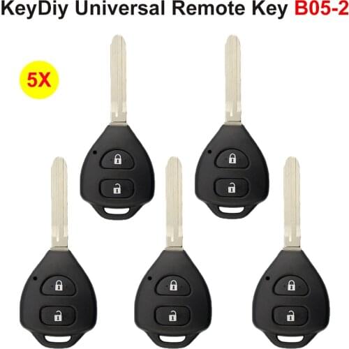 Okeytech Original Universal KD Remote Control CAR Key B05 2 Buttons For Keydiy KD900 URG200 KD-X2 Key Programmer B Series KD Key