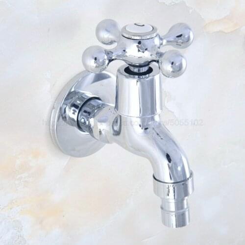 Polished Chrome single cold tap Washing machine single tap cold water faucet garden tap zav154