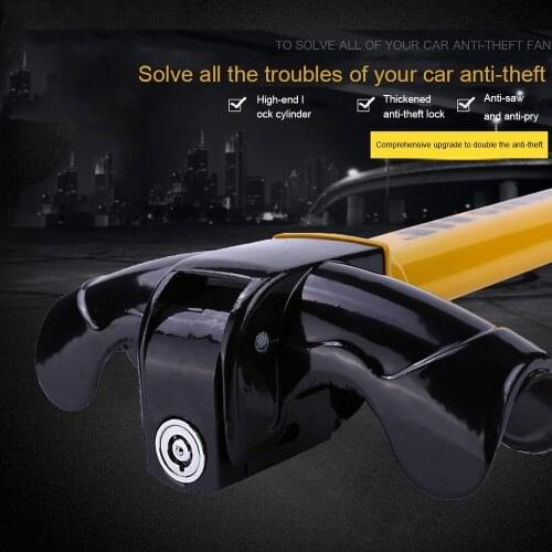 1PC Universal Anti Theft Steering Wheel Lock T-Shape High Safety Security Steering Wheel Lock Enhance Automobile Security