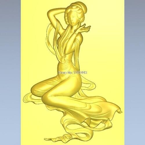 High quality New 3D model for cnc 3D carved figure sculpture machine in STL file The ancient Chinese beauty