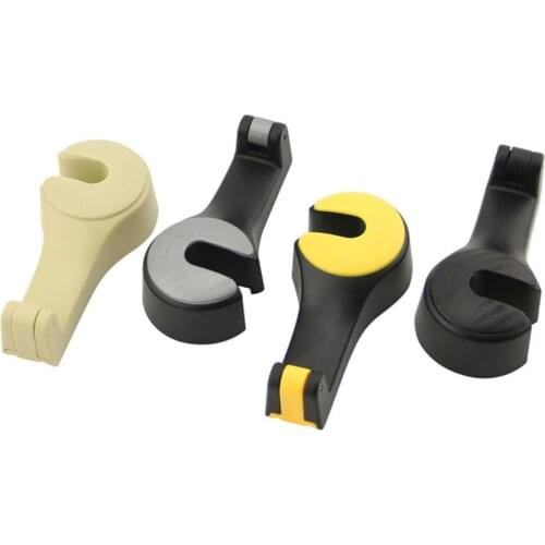 Car Back Seat Hook Hanger Stand Auto Headrest Purse Bag Holder Phone Organizer