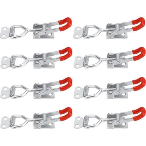 8 Pcs 4001 Toggle Latch Clamp Heavy Duty Hand Tool, Holding Capacity 100Kg 220Lb (Style 4001.)