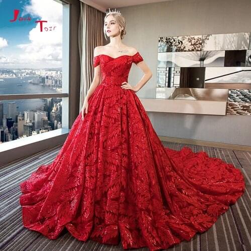 Vestidos De Novia Lace Ball Gown Wedding Dress Chapel Train Vintage Abito Da Sposa Sweetheart Neck Gelinlik Robe De Mariage