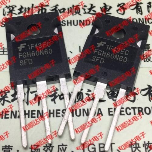 10pcs/lot FGH60N60SFD New stock TO-247 IGBT600V
