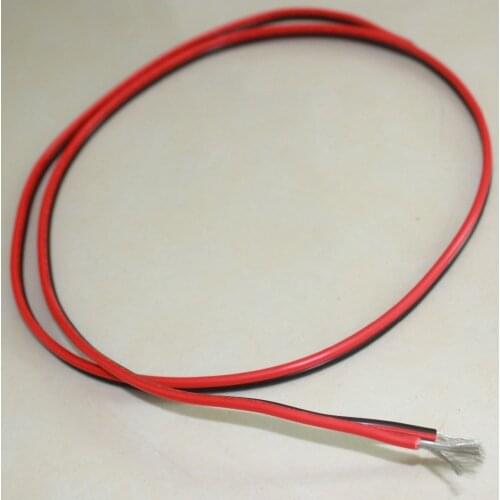 2mm^2,14AWG Tinned copper red black 2 pin wire, Electronic product , LED Car modification wire, about 10 meters/lot