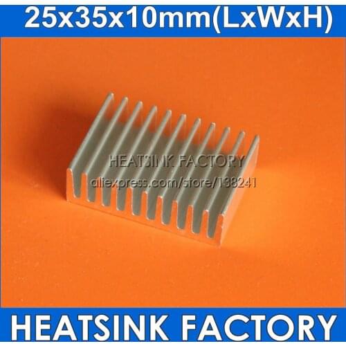 5Pcs 25x35x10mm Cooling Accessories DIY Heatsink CPU GPU IC Memory Chip Aluminum Heat Sink Cooler Radiator