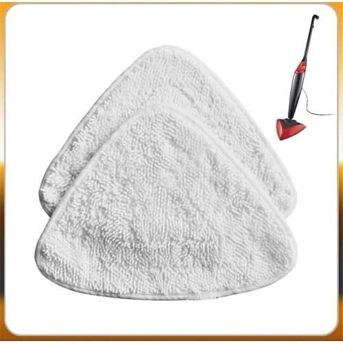 2pcs Steam Mop Pads Replacement Triangle Cloth Cleaning Floor Microfiber Steam Mop Cloth Pad Cover For Vileda OCedar