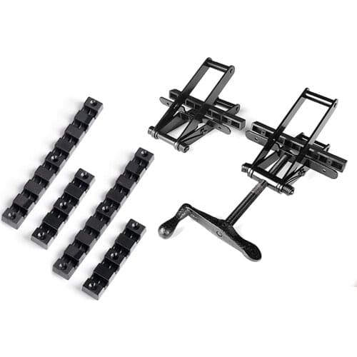 4-Way Clamping System Custom Width Wood Splicing Fixture Wood Jointed Board Pressure Clamps Woodworking Assembly