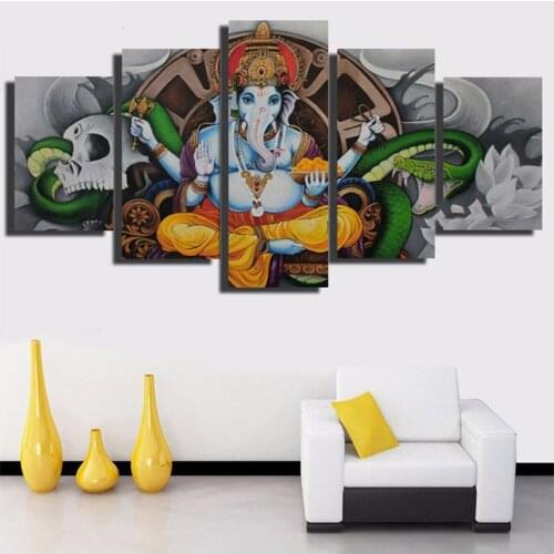 5 Pcs Buddha Magnolia 5D Diy Diamond Painting Rhinestones Pictures Full Square Round Mosaic Embroidery Wedding DecorationZP-2926