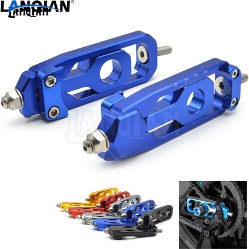 Motorcycle accessories CNC Rear Axle Spindle Chain Adjuster Tensioners Catena for yamaha MT-09 tracer FZ-09 FZ09 MT09 FZ MT 09