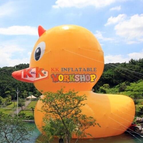 Giant inflatable for advertising promotion big inflatable water floating duck inflatable duck model