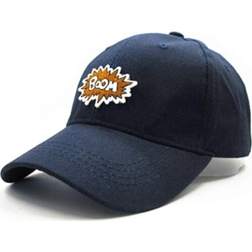 Letter Embroidery Cotton Baseball Cap Hip-hop Cap Adjustable Snapback Hats for Men and Women 325