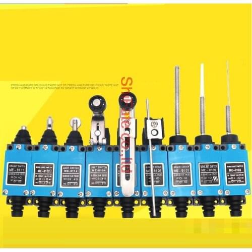 ME-8111 ME-8122 ME-8167 ME-8108 ME-8107 ME-8104 ME-8169 ME-9109 ME-8168 ME-8166 Standard Pin Plunger Momentary Limit Switch