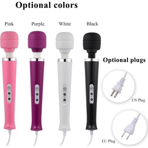 Huge Magic Wand Massage Stick AV Vibrator Powerful 10 modes Clitoris Stimulator Vibrator Adult Sex Toy Big Vibrator for Women