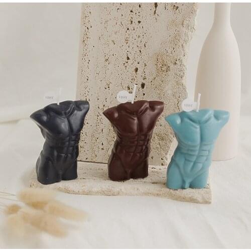 Male Body Art Aromatherapy Candles Scented Wedding Candles Party Home Decoration Creative Fragrance Candle Desktop Ornaments