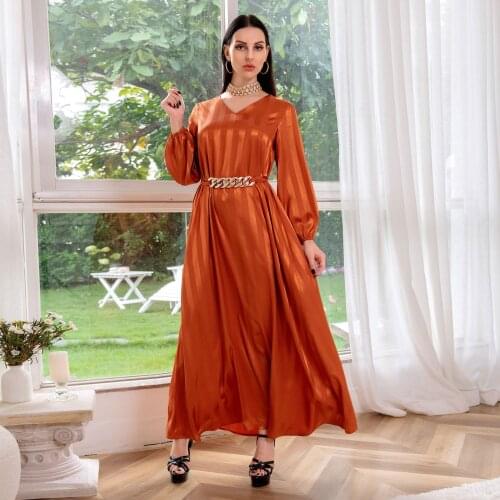 Long Sleeve Print Muslim Dress Women Ethnic Kaftan Collar Shirt Dress Abaya Dubai Caftan Marocain Evening Dresses Djellaba Femme
