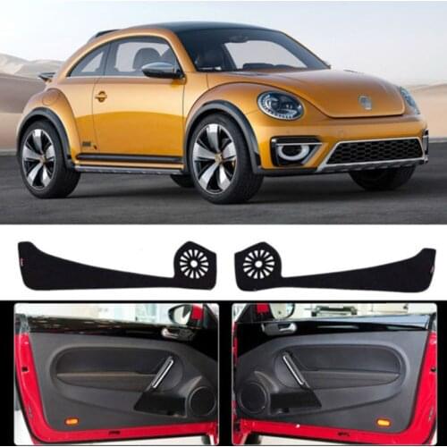 Brand New 1 Set Inside Door Anti Scratch Protection Cover Protective Pad For VW Beetle 2012-2015