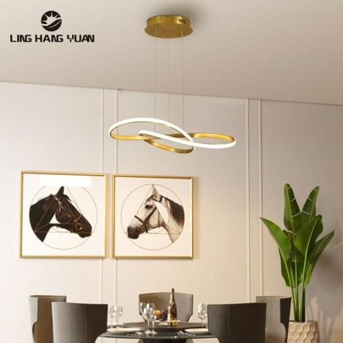 110V 220V Pendant Lights Led Modern Ceiling Lustre Hanging Lamp Pendant Lamp for Living room Dining room Kitchen Luminaire