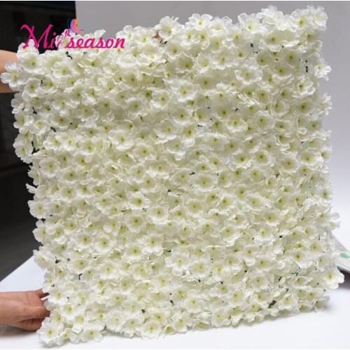 2 Size Miiseason Cherry blossom Flower Carpet DIY Wedding Wall Decoration Road Led Peach Flower T stage Decorative Background