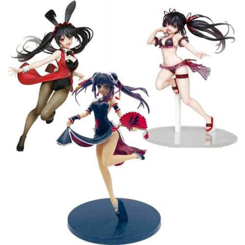 23.5cm Anime Figure Toys Date A Live Tokisaki Kurumi cheongsam ver. PVC Action Figure Toy Model Doll gift