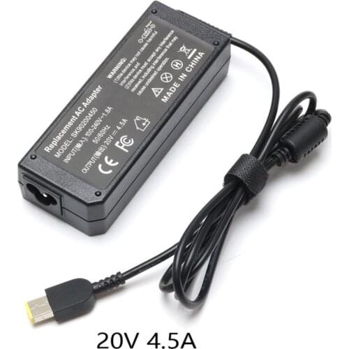 20V 4.5A AC Power Supply Adapter Laptop Charger For Lenovo G405s G500 G500s G505 G505s G510 G700 Thinkpad ADLX90NCC3A ADLX9 E540