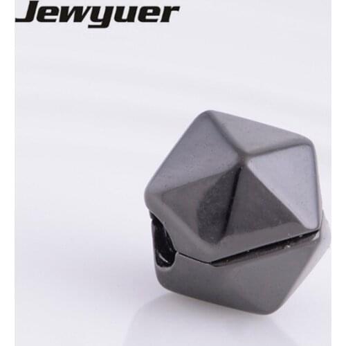 Oxidized silver Rock star clips clasp charms Sterling Silver beads fine jewelry Fit bead Charm Bracelet DIY for women KT0154