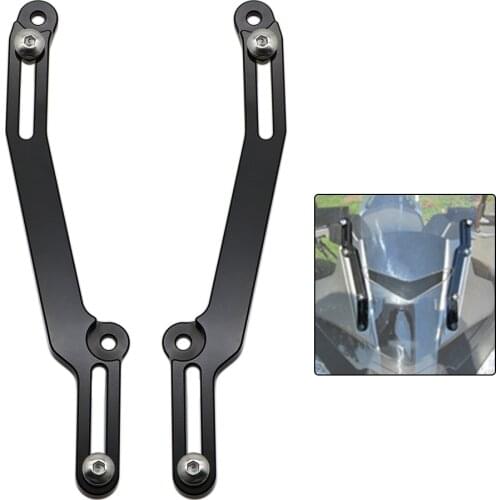 For HONDA NC 700S NC700 S 2012-2018 Motorcycle Accessories Windscreen Adjusters Airflow Adjustable Windscreen Wind
