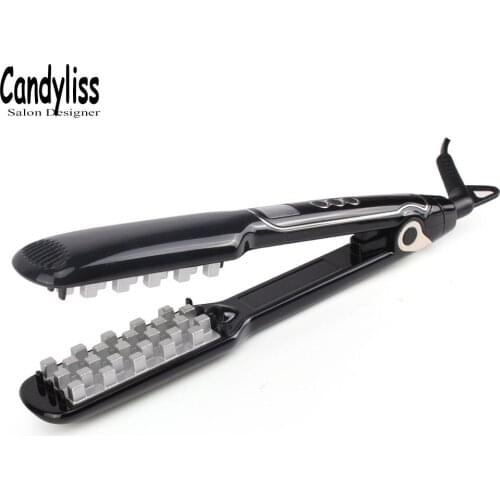 Corrugated Curling Hair Chapinha Hair Straightener Ceramics Crimper Fluffy Small Waves Hair Curlers Curling Irons Styling Tools