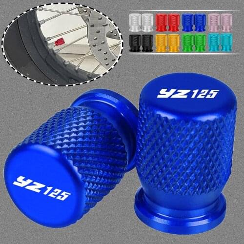 Motorcycle Tire Valve Air Port Stem Cover Cap Plug For Yamaha YZ125 YZ250 YZ 125 250 2001-2007 2002 2003 2004 2005 2006 2001