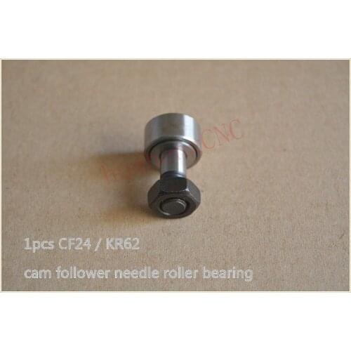 KR62 KRV62 CF24 M24x1.5mm cam follower needle bearing wheel and pin