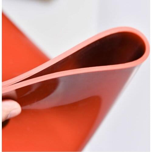 Silicone Rubber Sheet Plate Mat High Temperature Resistance 100% Virgin Silikon Rubber Pad 600x700x1.5mm