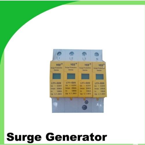 Ly2-40 420V 15-40ka 4pole Surge Arrestors Lightning Surge Protector