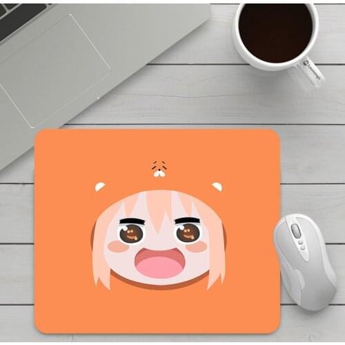 Umaru-chan Small Mouse Pad of Cartoon Pattern Mousepad Anime Rug Deskpad Varmilo Gaming Computer Table Keyboards Accessories