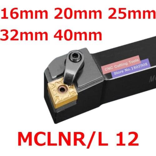MCLNR1616H12 MCLNR2020K12 MCLNR2525M12 MCLNR3232P12 MCLNR2525M16 MCLNR3232P16/19 MCLNL2020K12 MCLNL CNC External Lathe Tools