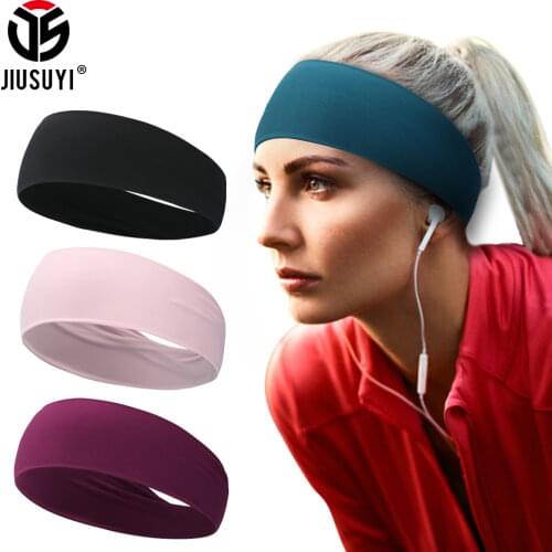 Non Slip Headbands Hairband Hair Band Elastic Soft Sweatband Stretch Bicycle Headwear Accessories Headband Men Women New Design