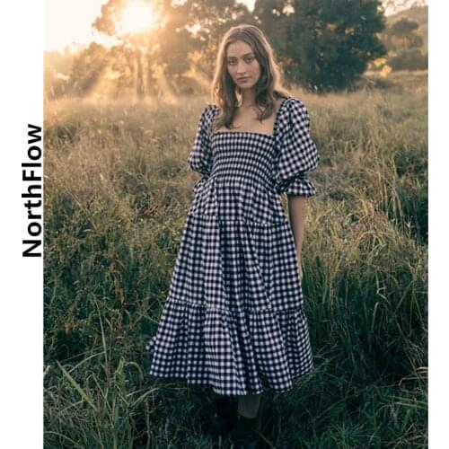 Модные платья в клетку NorthFlow China At AliExpress