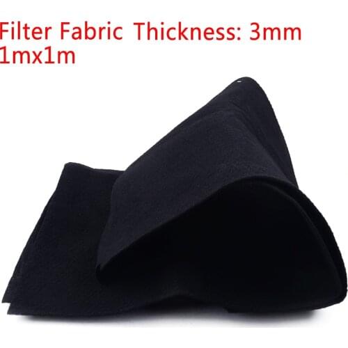 LETAOSK New 1m x 1m Black Air Conditioner Activated Carbon Absorb Waste Gas Purifier Pre Filter Fabric Sheet Pad