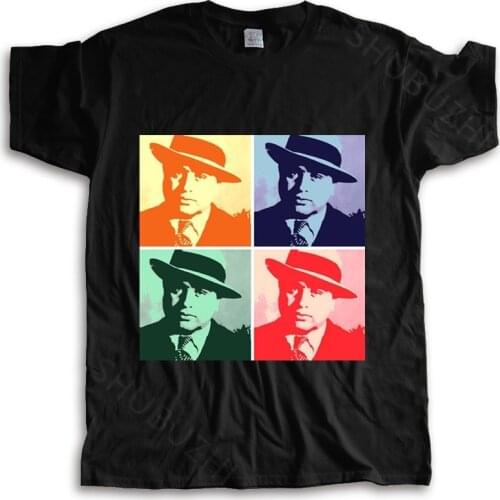 New arrived men t-shirt summer Gangster, Al Capone T Shirt, Original Gangster, Mafia, Valentines Day Murder many color tops