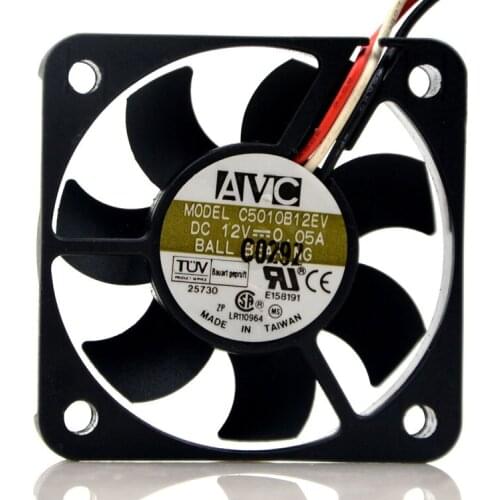 New original 5CM 5 cm 5010 12V 0.08A ultra-thin ultra-quiet CPU fan C5010B12EV