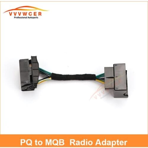 PQ to MQB Adapter Converter ISO Upgrade Adapte For VW Jetta polo Golf Passat Tiguan